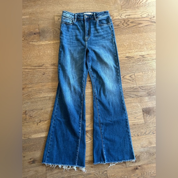 Hidden Happi Jeans size 29 raw hem flare - Picture 5 of 13